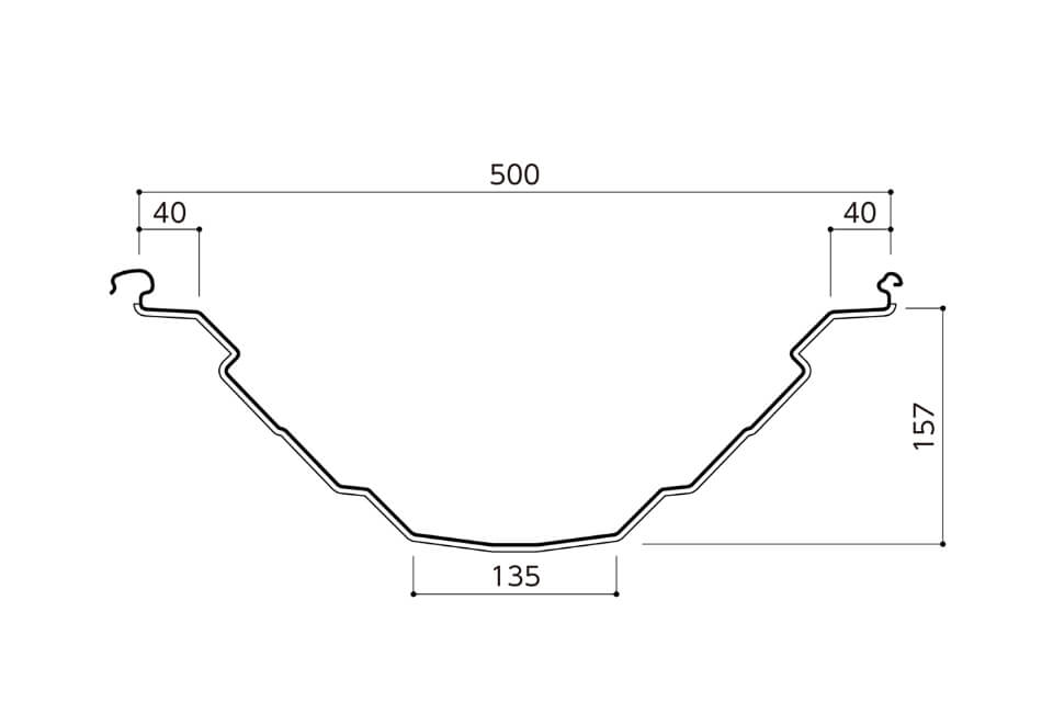 断面形状図