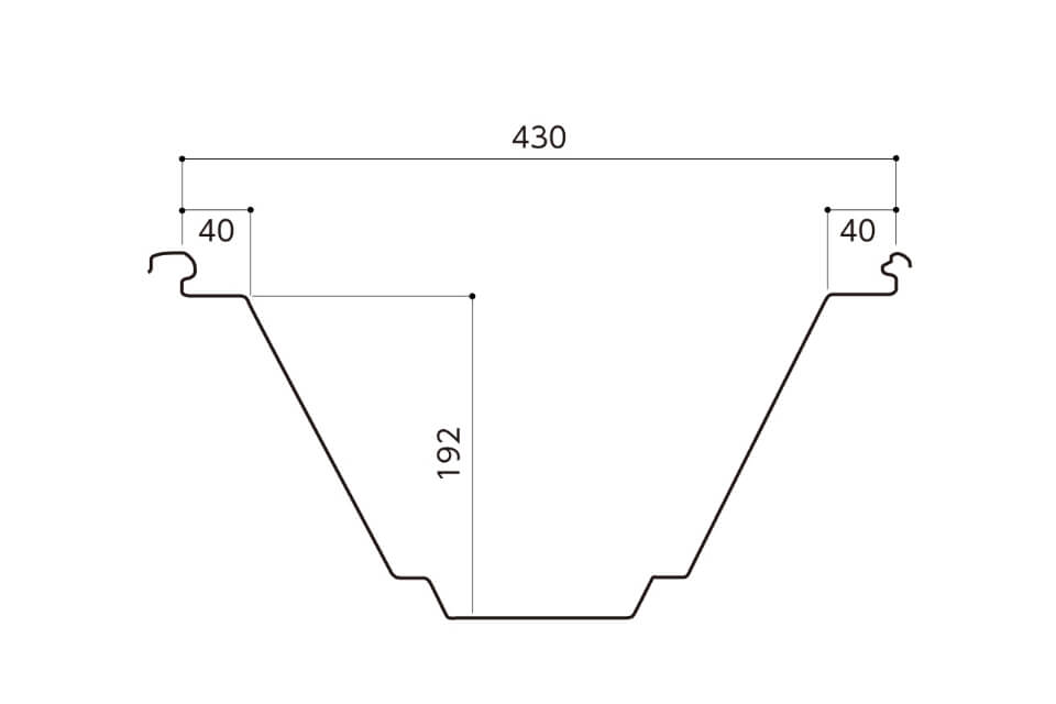 断面形状図
