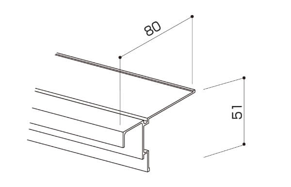 直打用軒先唐草